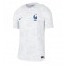 Francja Raphael Varane #4 Koszulka Wyjazdowych MŚ 2022 Krótki Rękaw